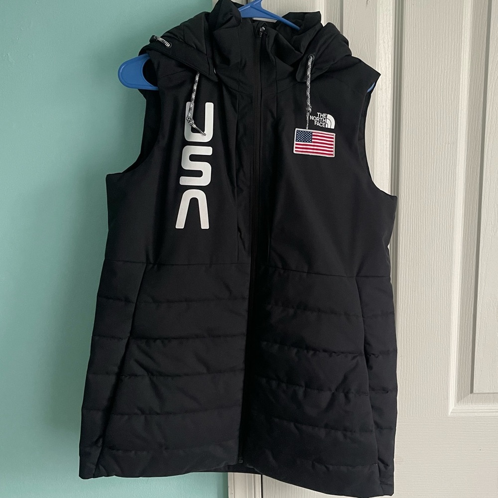 Black Northface Winter Vest